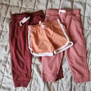Lot of Little Co Toddler Jogger and Shorts